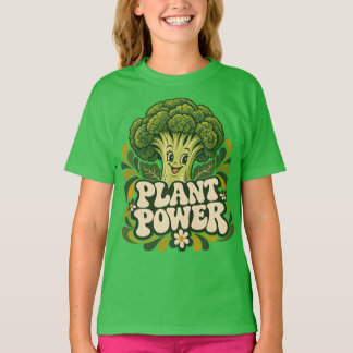 植物パワー Tシャツ