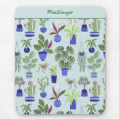 植物パーソナライズされた園芸 マウスパッド (正面)