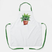 植物パーソナライズされた菜園エプロン エプロン (正面)