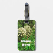 植物フォトラゲッジタグ ラゲッジタグ (裏面縦)