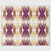 植物フラクタルラッピング紙 ラッピングペーパー (フラット)