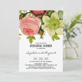 植物フラワーズヴィンテージ婚約パーティ 招待状 (スタンド正面)