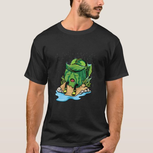 植物フレンドリー Tシャツ (正面)