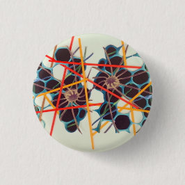 植物プランクトンの交差ボタン 缶バッジ