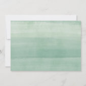 植物ベイビーシャワー招待状 ファンシー 招待状 (裏面)