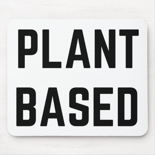 植物ベースのビーガン マウスパッド (正面)
