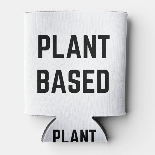 植物ベースのビーガン 缶クーラー (正面)