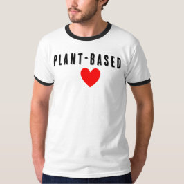 植物ベースの愛Tシャツ Tシャツ