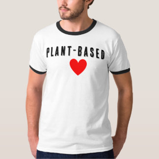 植物ベースの愛Tシャツ Tシャツ