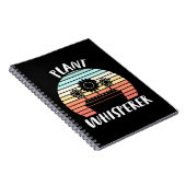 植物ホイスペラーレトロヴィンテージ ノートブック (右側)