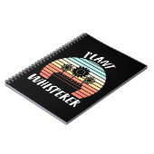 植物ホイスペラーレトロヴィンテージ ノートブック (左側)