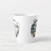 植物マジック カフェラテマグ (正面)