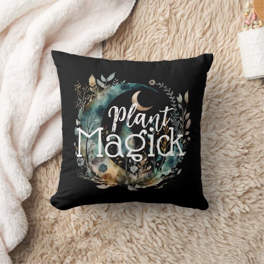 植物マジック クッション (ブランケット)