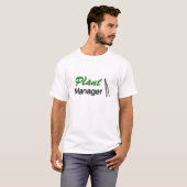 植物マネージャーの庭 Tシャツ (正面フル)