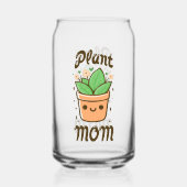 植物ママかわいいママの日ママの生活 ガラス缶 (裏面)