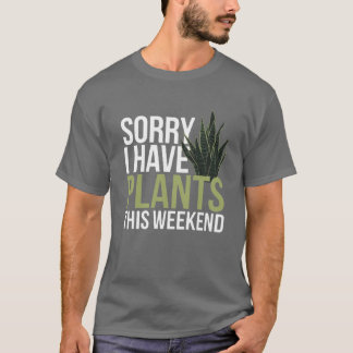 植物ママの面白い贈り物 Tシャツ