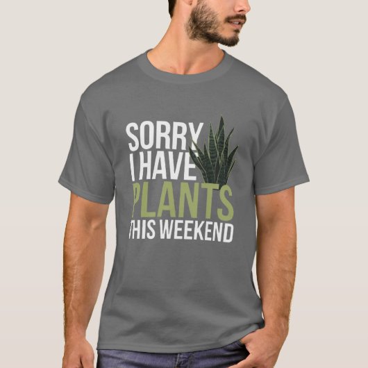 植物ママの面白い贈り物 Tシャツ (正面)