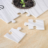 植物ママガーデンフラワーホビーガーデナーまたはフローリスト ジグソーパズル (側面)