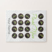 植物ママガーデンフラワーホビーガーデナーまたはフローリスト ジグソーパズル (横)