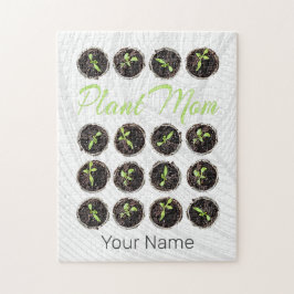 植物ママガーデンフラワーホビーガーデナーまたはフローリスト ジグソーパズル