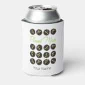 植物ママガーデンフラワーホビーガーデナーまたはフローリスト 缶クーラー (缶裏面)