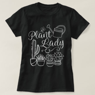 植物ママ風かわいいプラントマムTシャツ Tシャツ