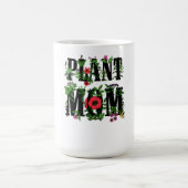 植物ママ 、アウトドア愛好家 、ガーデニング愛好家 コーヒーマグカップ (中央)