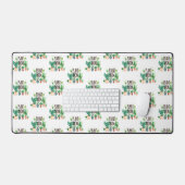 植物ママ – ガーデニング、ママのためのプランターギフト デスクマット (キーボード&マウス)