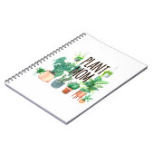 植物ママ – ガーデニング、ママのためのプランターギフト ノートブック (左側)