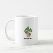 植物ママ コーヒーマグカップ (左)