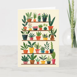 植物ママ サンキューカード