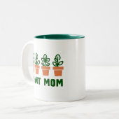 植物ママ ツートーンマグカップ (正面左)
