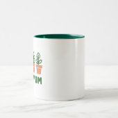 植物ママ ツートーンマグカップ (中央)