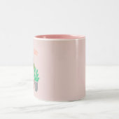 植物ママ ツートーンマグカップ (中央)