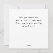 植物ママ バレンタインデー シーズンカード (裏面)