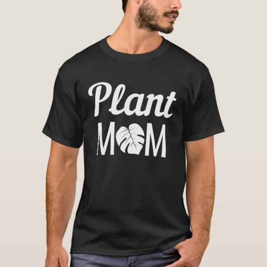 植物ママ Tシャツ (正面)