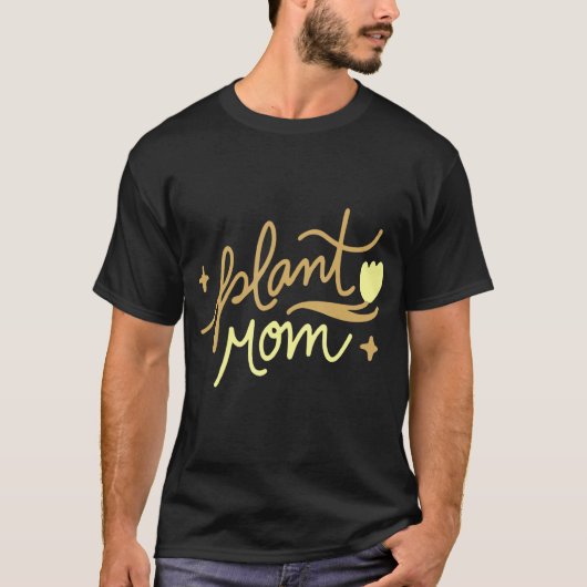 植物ママ Tシャツ (正面)