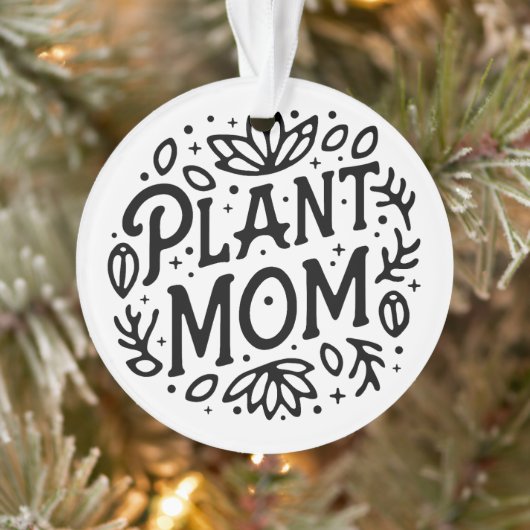 植物ママbohoレトロ美学 オーナメント (ツリー)