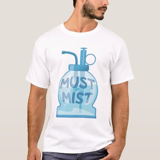 植物ミスターのミスティングポット植物 Tシャツ (正面)