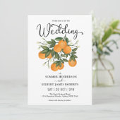 植物モダン学的カンキツグリーン結婚リーズ 招待状 (スタンド正面)