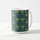植物モチーフ マグ (正面右)