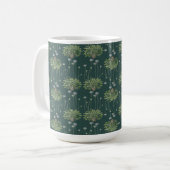植物モチーフ マグ (正面左)