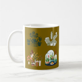 植物ユニーク愛好家への贈り物を販売 コーヒーマグカップ