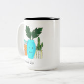 植物ライフマグ ツートーンマグカップ (正面左)