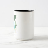 植物ライフマグ ツートーンマグカップ (中央)