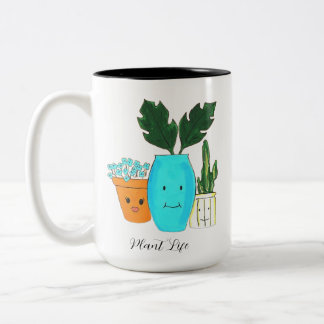 植物ライフマグ ツートーンマグカップ