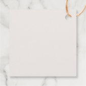 植物中性結婚サンキューカード フェイバータグ (裏面)