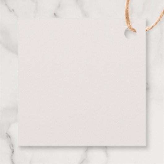 植物中性結婚サンキューカード フェイバータグ (裏面)