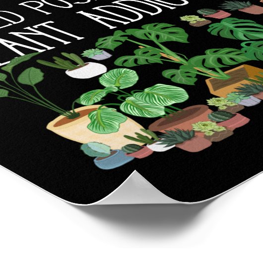 植物中毒の検査を受けた ポスター (角)