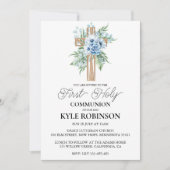 植物交代第一聖体招待状 招待状 (正面)